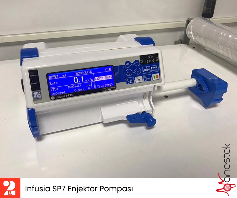 2.El Infusia SP7S Enjektör Pompası