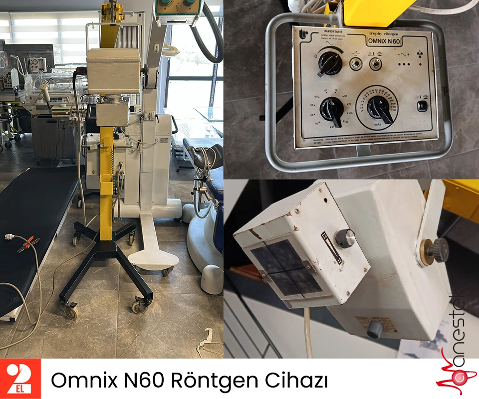 2.El Omnix N60 60 Ma Röntgen Cihazı