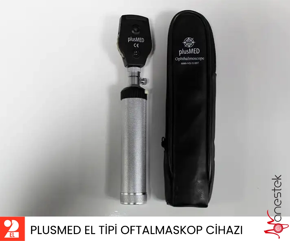 İkinci El Plusmed El Tipi Oftalmaskop Cihazı