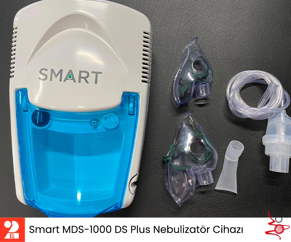 İkinci El Smart MDS-1000 DS Plus Nebulizatör Cihazı